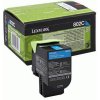 Kaseta z tonerem Lexmark 802C do CX-310/410/510 | zwrotny | 1 000 str. |