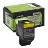 Kaseta z tonerem Lexmark 802SY do CX-310/410/510 | zwrotny | 2 000 str. |