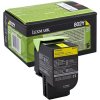 Kaseta z tonerem Lexmark 802Y do CX-310/410/510 | zwrotny | 1 000 str. |