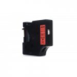 Taśma, Dymo, D1, Czarny, na, Czerwonym, 6mm, x, 7m, LM100,, LM100+,, LM200,, LM300,, LM400,, LM420P,, LM350,, LM350D,, LM360D,, LM450D,, LM260P,, LM120P,, LM500TS,, LM160,, LM210D,, LM280,, LM150,, LM