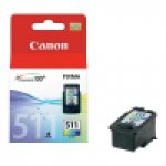 Tusz  Canon  CL511 do  MP-240/260/270, MX-360 | 9ml  |  CMY