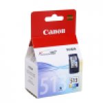 Tusz Canon  CL513  do MP-240/260/270/480, MX360 |  13ml  |  CMY
