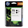 Tusz HP 2-Pack 711 | 2 x 80ml | black