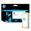 Tusz HP 72 Vivera do Designjet T610/1100/1200/1300 | 130ml | yellow