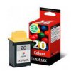 Tusz Lexmark 20 do P-406/707, Z-42/43/45/51/52/54, X-70/73/80/83/84 | CMY