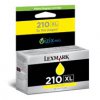 Tusz, Lexmark, 210XL, do, OE, Pro, 4000/5500 | zwrotny | 1500, str. | yellow, eol