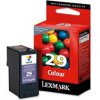 Tusz Lexmark 29 do X-2500/2510/2530/2550 | blister B | zwrotny | CMY