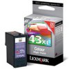 Tusz Lexmark 43XL do Z1520, X-4850/6570/9570 | CMY