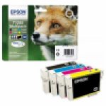 Zestaw tuszu Epson T1285 do StylusS22, SX-125/130/230/235W/420W | 16,4ml | CMYK
