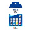 Zestaw Tuszy Epson 104 EcoTank | 4 x 65 ml | CMYK